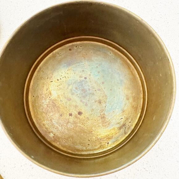 Vintage Double Boiler Pans Cook Set 4 PC Wood Handle 4 Cups 32 Oz - Picture 4 of 6